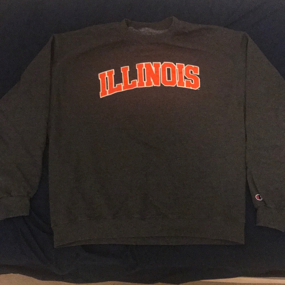 Illinois Champion Crewneck Sweater